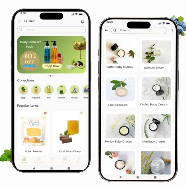 Grocery shopping mobile app