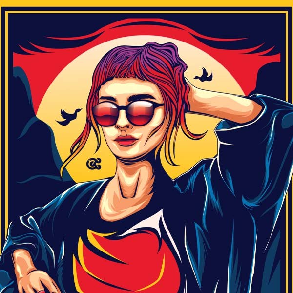Portrait illustration