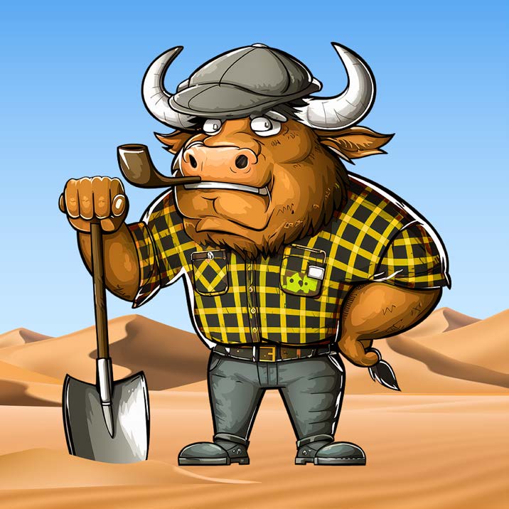 Viking character illustration