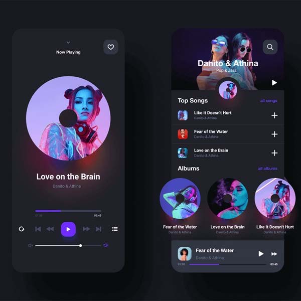 Music mobile app