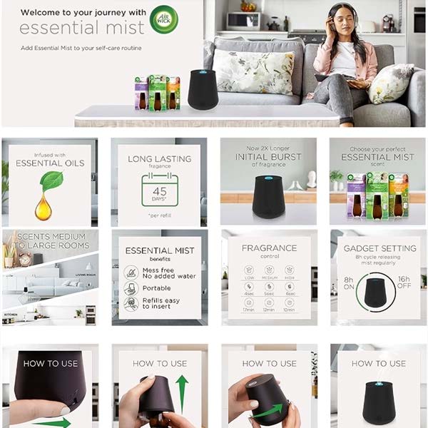 Essential Mist product content