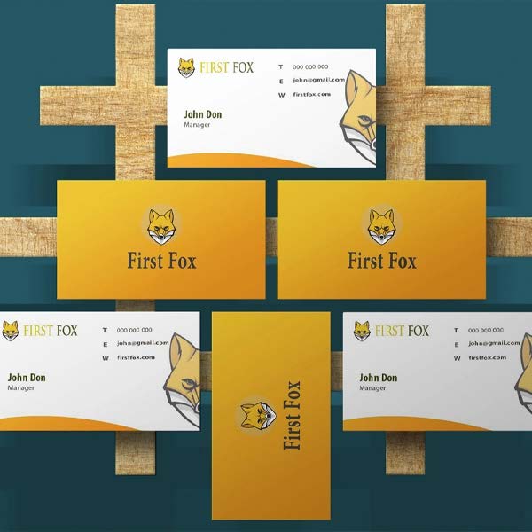 First Fox stationery